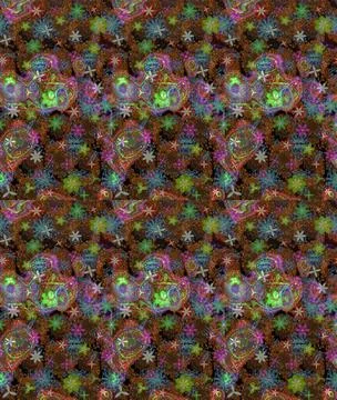 Abstract super cute and nice interesting picture Stock Illustration