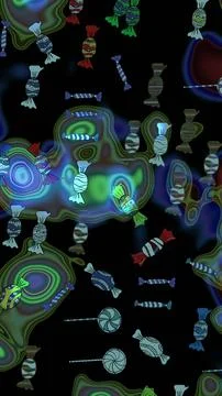 Abstract super cute and nice interesting picture Illustrazione stock