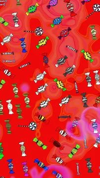 Abstract super cute and nice interesting picture Stock Illustration
