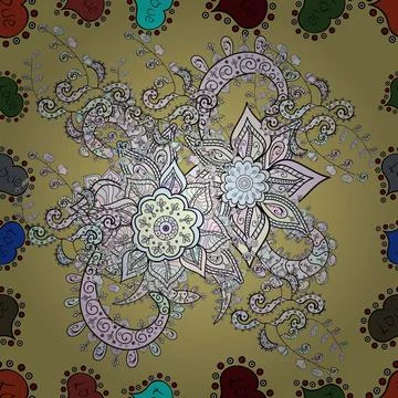 Abstract super cute and nice interesting picture Illustrazione stock