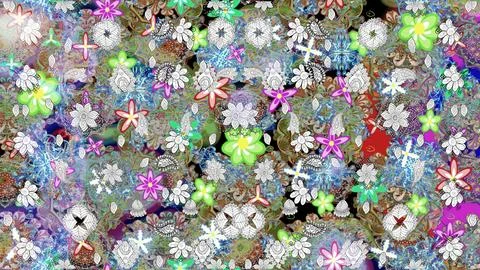 Abstract super cute and nice interesting picture Stock Illustration