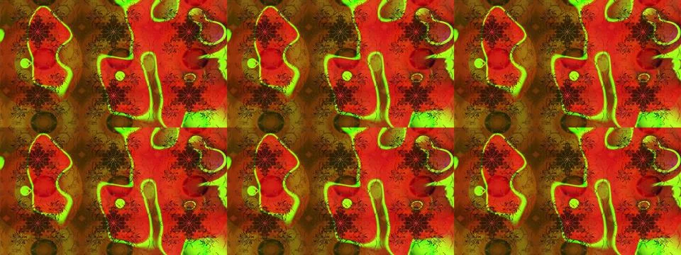 Abstract super cute and nice interesting picture 库存插图
