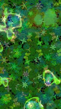 Abstract super cute and nice interesting picture Stockillustratie