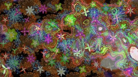 Abstract super cute and nice interesting picture Stockillustratie