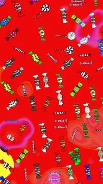 Abstract super cute and nice interesting picture Illustrazione stock