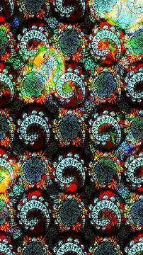 Abstract super cute and nice interesting picture Illustrazione stock