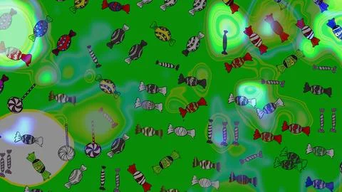 Abstract super cute and nice interesting picture Stock Illustration