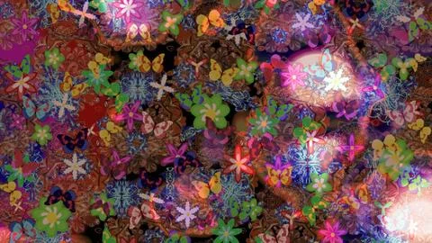 Abstract super cute and nice interesting picture Stock Illustration