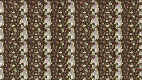 Abstract super cute and nice interesting picture 스톡 일러스트