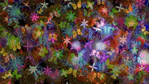 Abstract super cute and nice interesting picture Stock Illustration