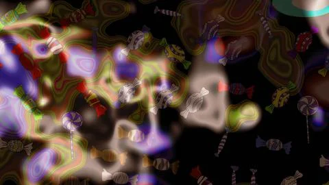 Abstract super cute and nice interesting picture Illustrazione stock