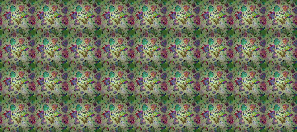 Abstract super cute and nice interesting picture Stock Illustration