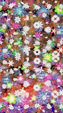 Abstract super cute and nice interesting picture Stockillustratie