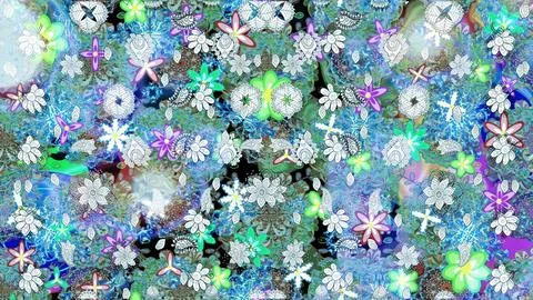 Abstract super cute and nice interesting picture Stock Illustration