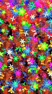 Abstract super cute and nice interesting picture Stockillustratie