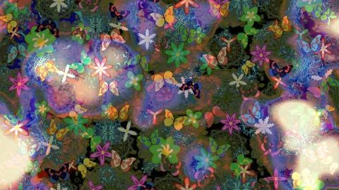 Abstract super cute and nice interesting picture Stock Illustration