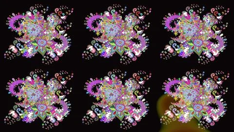 Abstract super cute and nice interesting picture イラスト素材