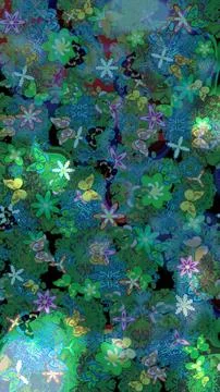 Abstract super cute and nice interesting picture Stock Illustration