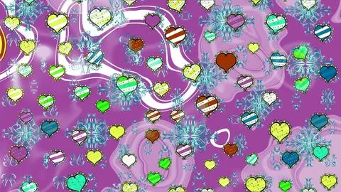Abstract super cute and nice interesting picture Stock Illustration
