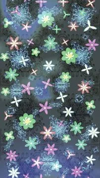 Abstract super cute and nice interesting picture Stock Illustration