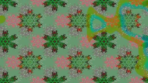 Abstract super cute and nice interesting picture Stock Illustration