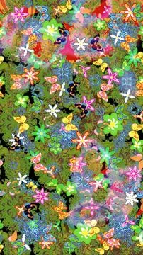 Abstract super cute and nice interesting picture Stock Illustration