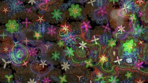 Abstract super cute and nice interesting picture Stock Illustration