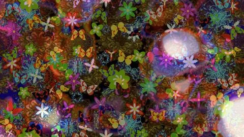 Abstract super cute and nice interesting picture Stock Illustration