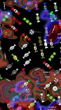 Abstract super cute and nice interesting picture Stock Illustration