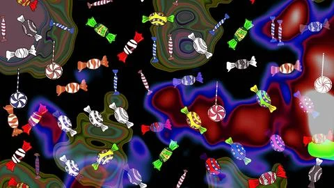 Abstract super cute and nice interesting picture Stock Illustration