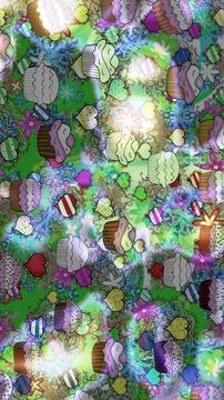 Abstract super cute and nice interesting picture Stock Illustration
