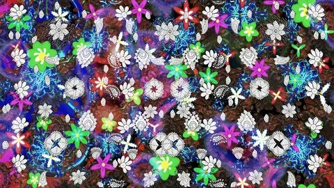 Abstract super cute and nice interesting picture Stock Illustration