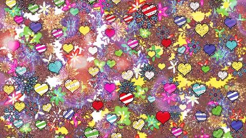 Abstract super cute and nice interesting picture Stock Illustration