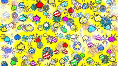 Abstract super cute and nice interesting picture Stock Illustration