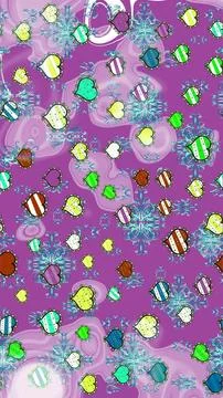 Abstract super cute and nice interesting picture Stock Illustration
