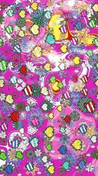 Abstract super cute and nice interesting picture Stock-Fotos