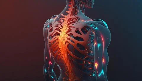 Abstract Super Realistic in a black background. UI UX Design Stock Illustration