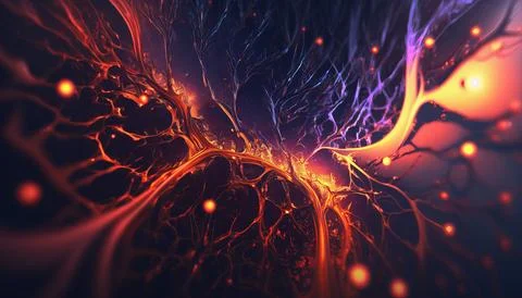 Abstract Super Realistic in a black background. UI UX Design Stock Illustration