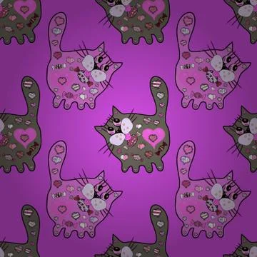Abstract superb cute and nice interesting picture Stock Illustration