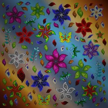 Abstract superb cute and nice interesting picture Stock Illustration
