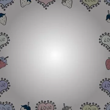 Abstract superb cute and nice interesting picture Illustrazione stock