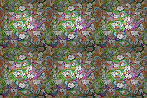 Abstract superb cute and nice interesting picture Stock Illustration