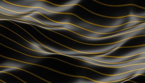 Abstract Surface. 3D Rendering Stock Illustration