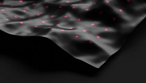 Abstract Surface. 3D Rendering Illustrazione stock