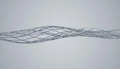 Abstract Surface. 3D Rendering Illustrazione stock