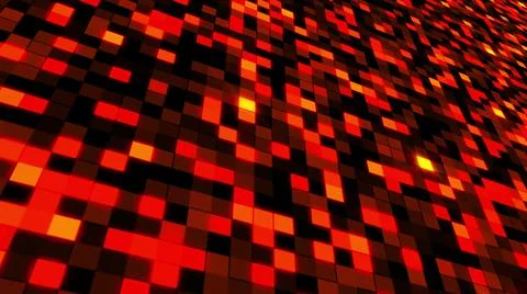 Abstract surface from color mosaic. Computer generated technology background. 3D イラスト素材