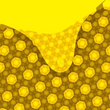 Abstract surface sticker off blank background Stock Illustration