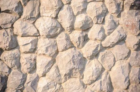 Abstract surface of the stone wall. Stock Photos