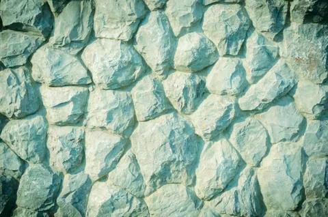 Abstract surface of the stone wall. Stock Photos