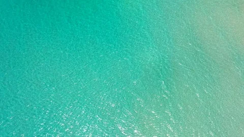 Abstract surface water waves in the sea with reflections. Natural the texture fo Stock Footage 105355778